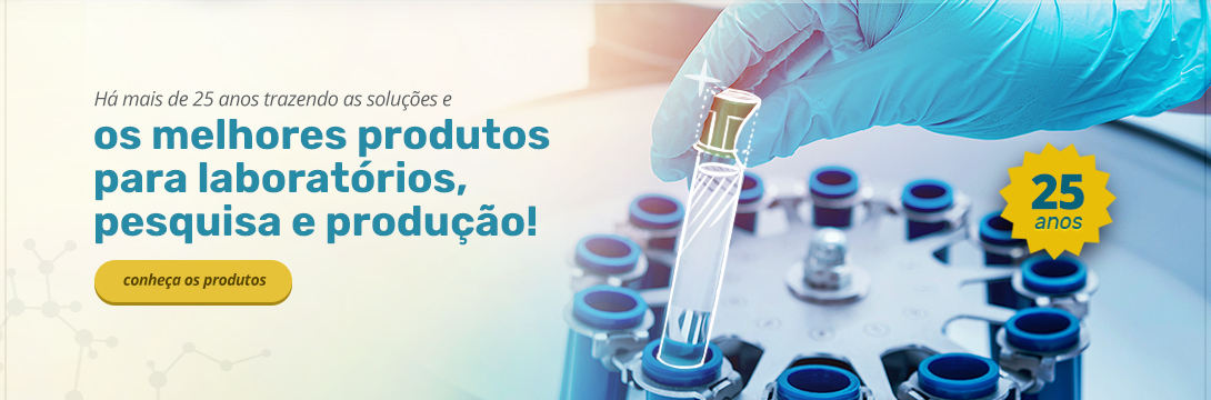 Há mais de 25 anos trazendo as soluções e os melhores produtos para laboratórios, pesquisa e produção!